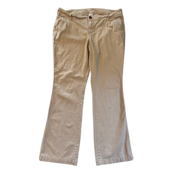 Old Navy the Diva Khaki Tan Size 14 Pants - Picture 1 of 3
